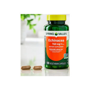 Spring Valley – Echinacea (760mg), 100 Capsules