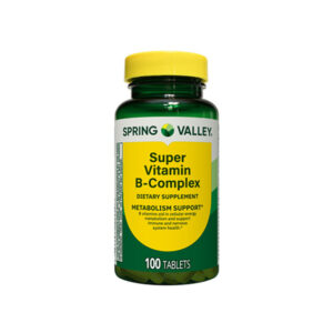 Spring Valley - Super Vitamin B Complex, 100 Tablets
