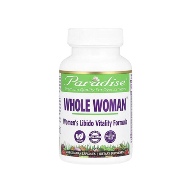 Paradise Herbs – Whole Woman®, Women’s Libido Vitality Formula, 60 Vegetarian Capsules