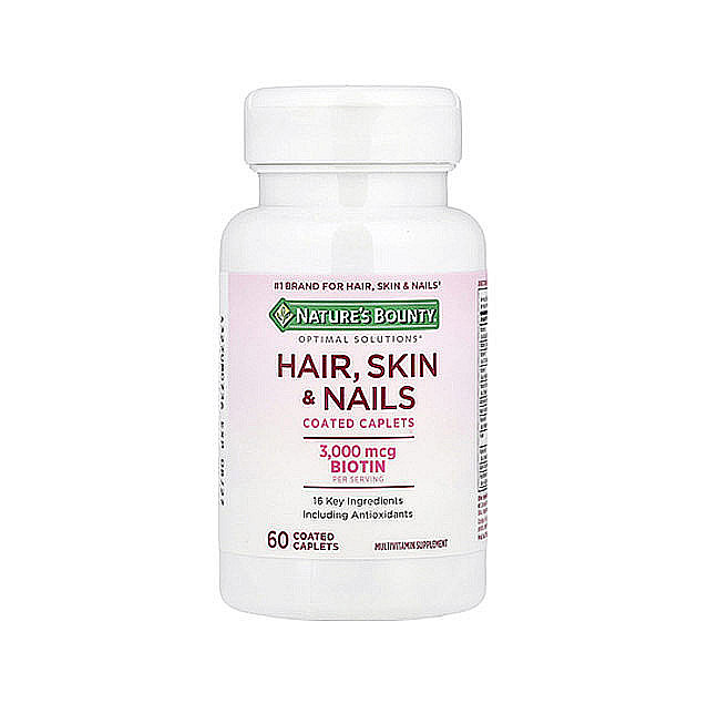 Nature’s Bounty – Hair, Skin & Nails, 60 Coated Caplets