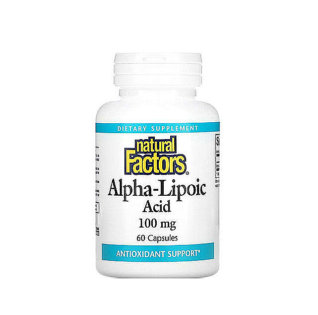09635343.jpg Natural Factors – Alpha-Lipoic Acid (100mg), 60 Capsules