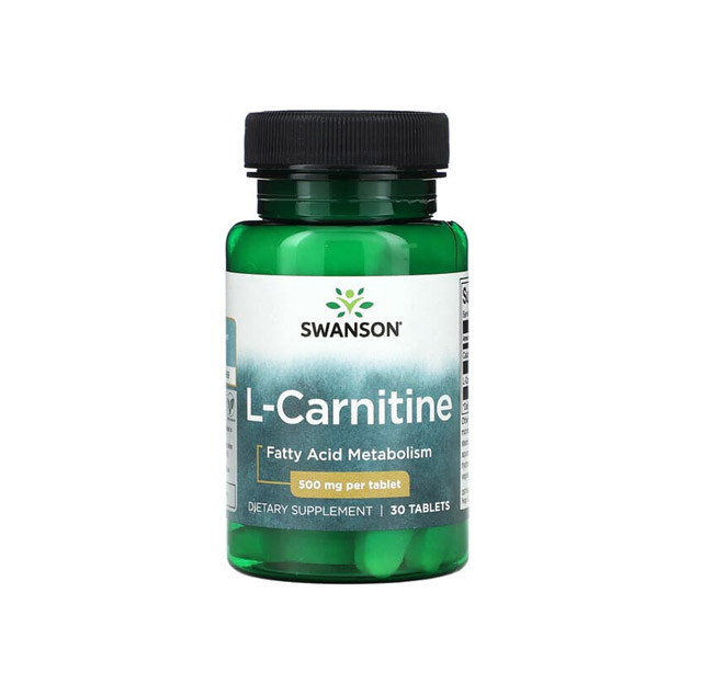 Swanson – L-Carnitine (500mg), 30 Tablets