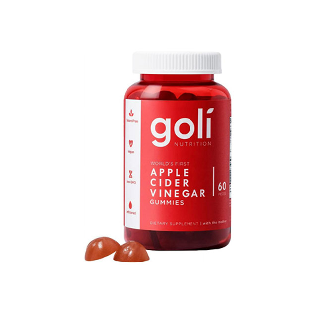 Goli Nutrition – Apple Cider Vinegar Gummies, 60 Gummies