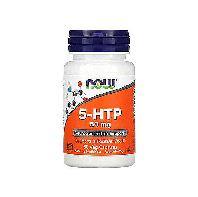 NOW Foods – 5-HTP, 50 mg, 30 Vegan Capsules