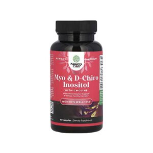 Nature’s Craft – Myo & D-Chiro Inositol with Choline, 60 Capsules