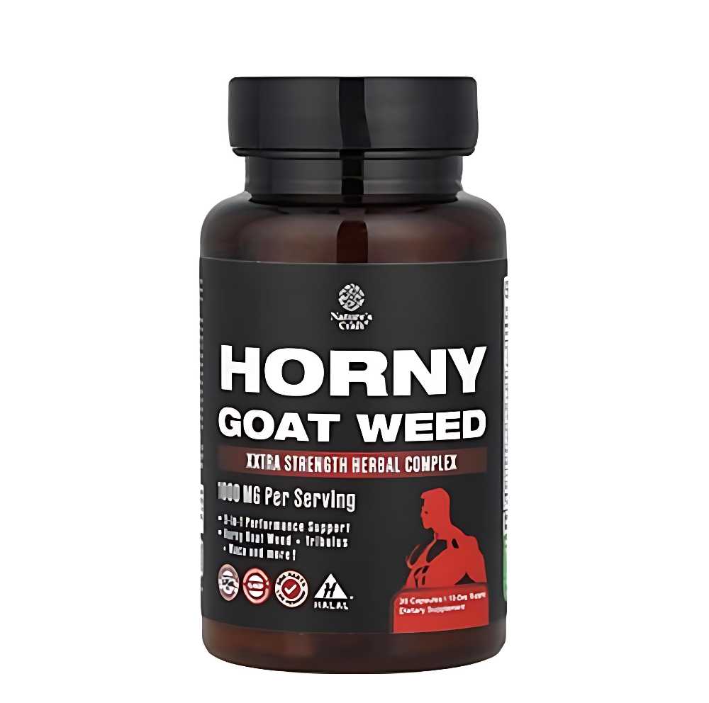 Nature’s Craft – Horny Goat Weed, Xxtra Strength Herbal Complex, 20 Capsules
