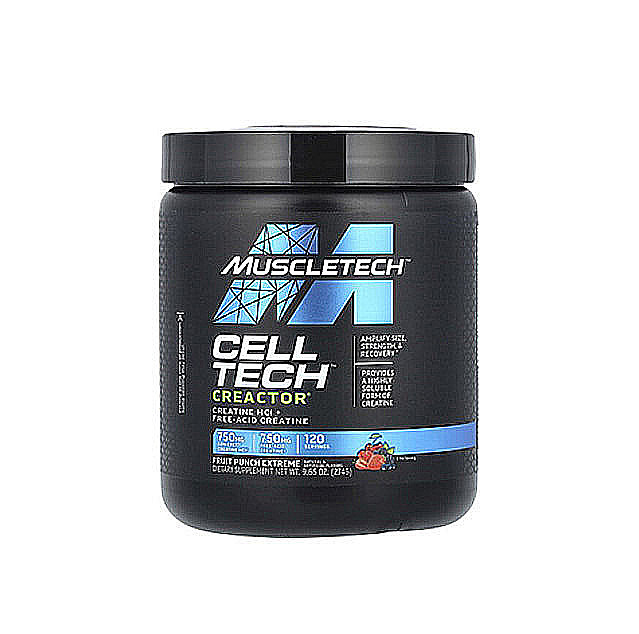 MuscleTech – Cell-Tech™ Creactor®, Fruit Punch Extreme, 9.65 oz (274 g)