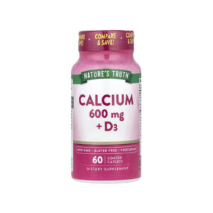 Nature's Truth - Calcium + D3, 60 Coated Caplets