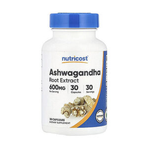 Nutricost - Ashwagandha (KSM-66) Root Extract (600mg), 30 Capsules