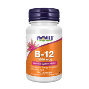 NOW Foods – Vitamin B-12 (1,000 mcg) 100 Lozenges