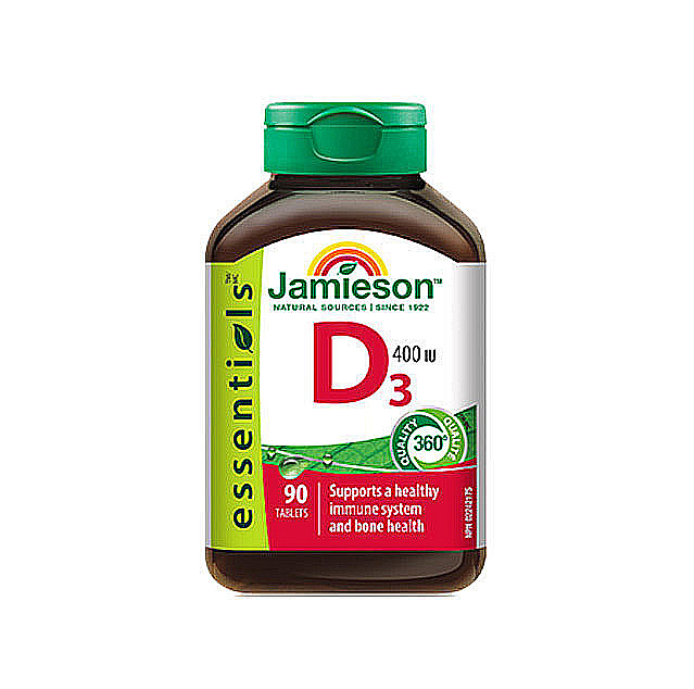Jamieson – Vitamin D3 400 IU
