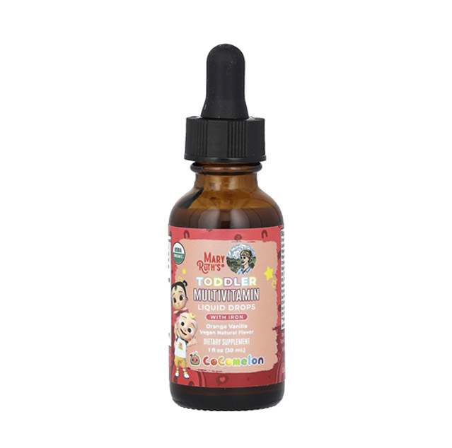 MaryRuth’s – CoComelon Toddler Multivitamin with Iron, 30ml