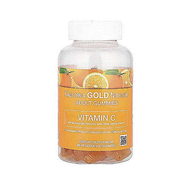 California Gold Nutrition – Vitamin C Gummies (250mg), 90 Gummies