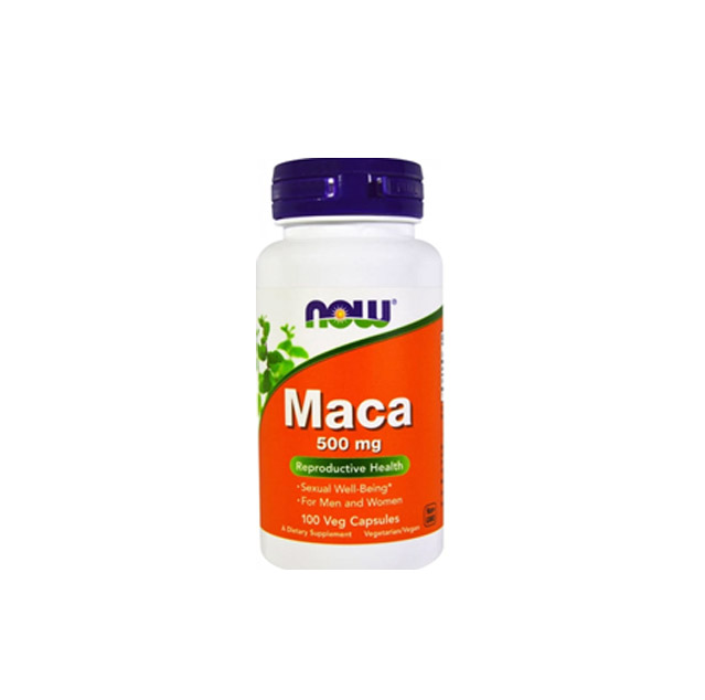6635343433006343.jpg NOW Foods – Maca (500mg), 100 Veg Capsules
