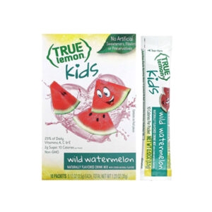 True Citrus True Lemon - Kids Drink Mix, Blue Raspberry, 10 Packets, 0.13 oz (3.6 g) Each