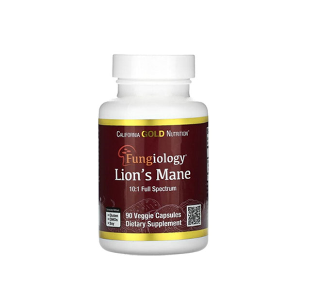 California Gold Nutrition – Organic Lion’s Mane, 90 Vegan Capsules