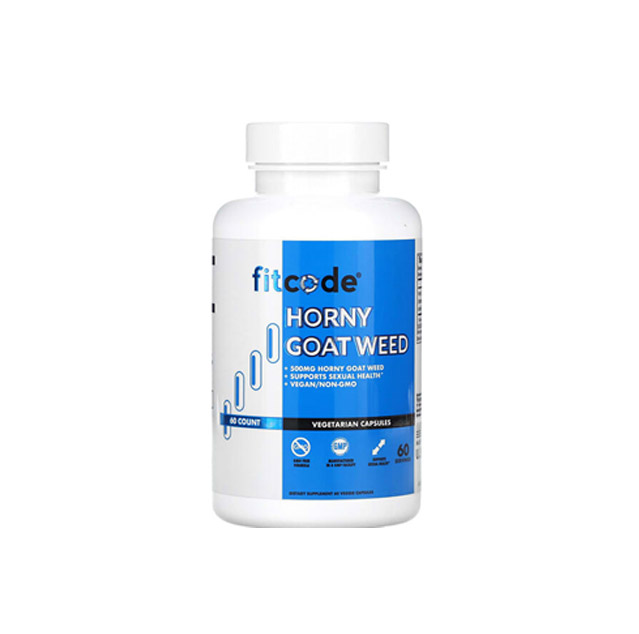 Fitcode – Horny Goat Weed (500mg), 60 Veggie Capsules