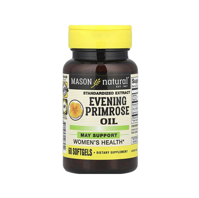 Mason Natural – Evening Primrose Oil, 60 Softgels