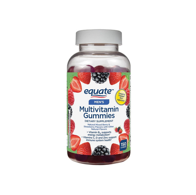 Equate – Men’s Multivitamin Gummies, 150 Gummies