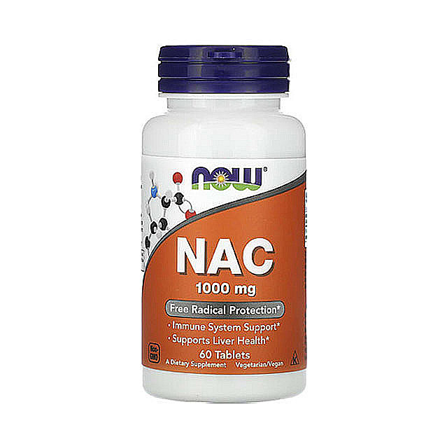 NOW Foods – NAC (1,000mg), 60 Tablets