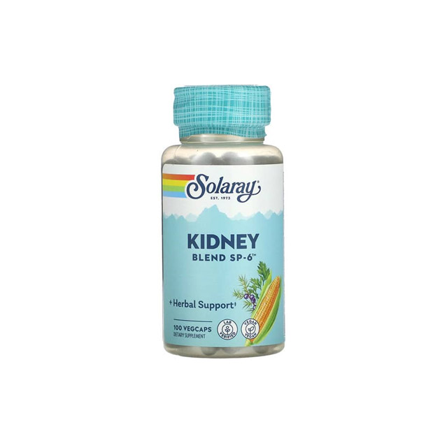 Solaray – Kidney Blend SP-6™, 100 Vegan Capsules