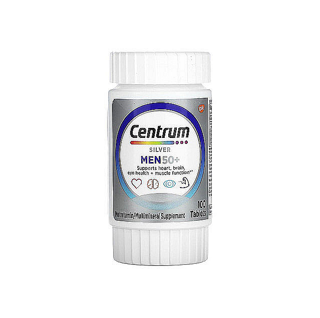 Centrum – Silver Men 50+, 100 Tablets
