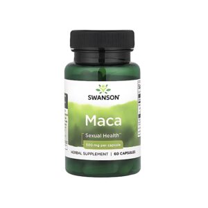 Swanson - Maca (500mg), 60 Capsules