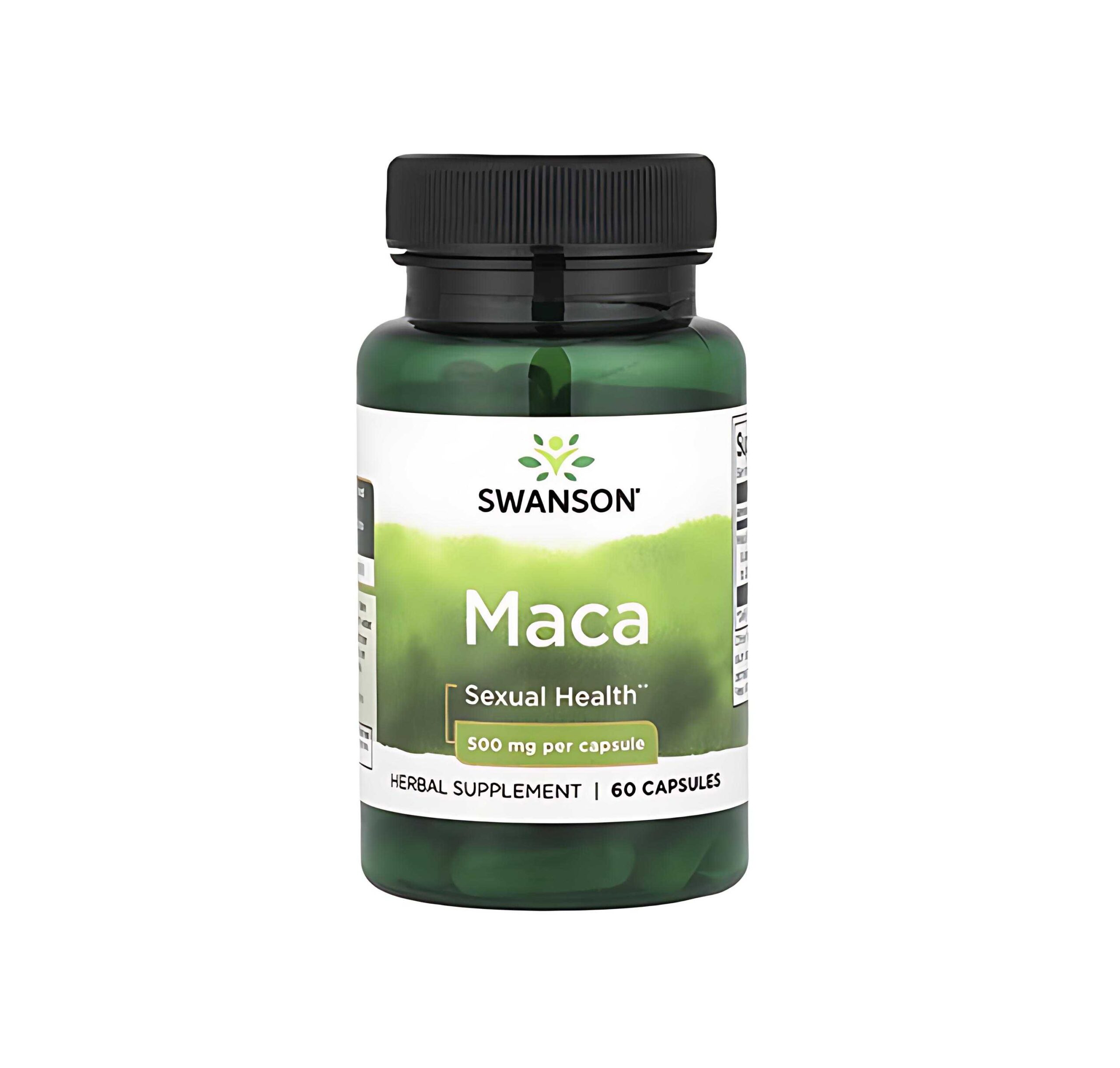 Swanson – Maca (500mg), 60 Capsules