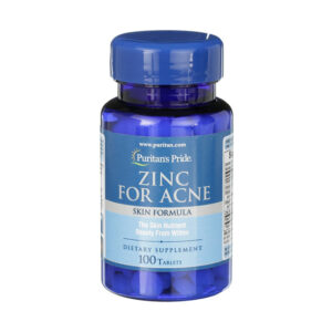 Puritan’s Pride - Zinc For Acne, 100 Tablets