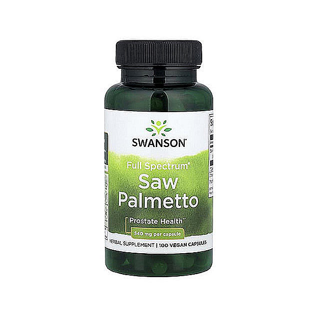 Swanson – Full Spectrum® Saw Palmetto (540mg), 100 Vegan Capsules