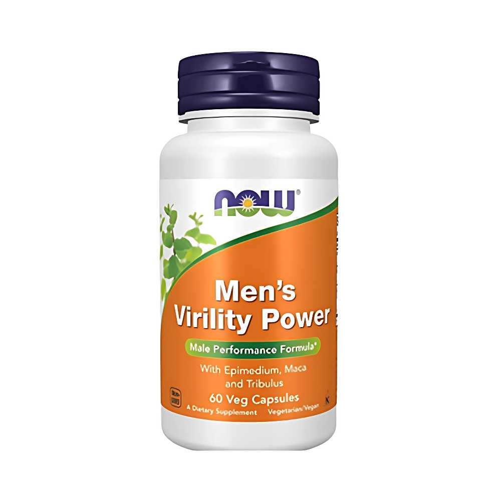 NOW Foods – Men’s Virility Power, 60 Veg Capsules