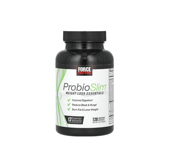 Force Factor – ProbioSlim®, Weight Loss Essentials, 120 Vegetable Capsules