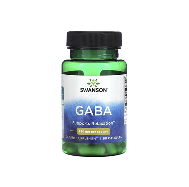 Swanson – Gaba (250mg), 60 Capsules