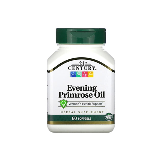 21st Century – Evening Primrose Oil (500mg) Women’s Health Support, 60 Softgels