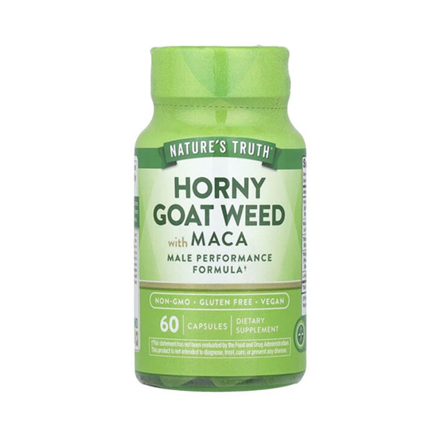 Nature’s Truth – Horny Goat Weed with Maca, 60 Capsules