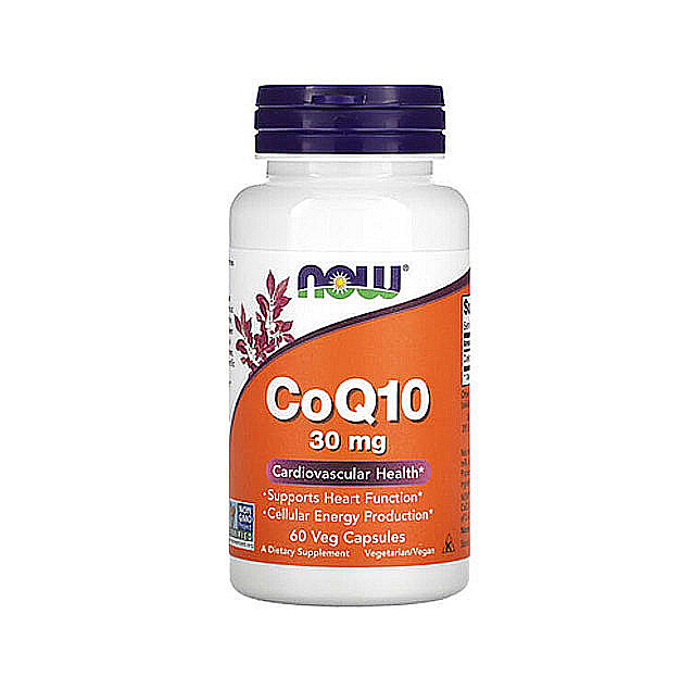 NOW Foods – CoQ10 (30mg), 60 Veg Capsules