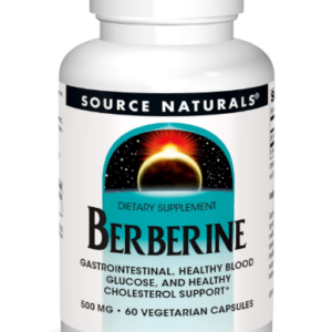 Source Naturals – Berberine (500mg), 60 Vegetarian Capsules