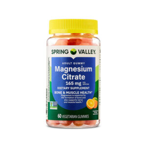 Spring Valley - Magnesium Citrate Gummy, 165mg, 60 Gummies