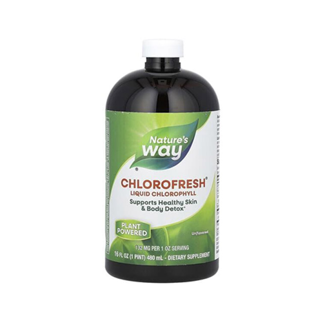 Nature’s Way – Liquid Chlorophyl (132mg), 16 fl oz (480mls)