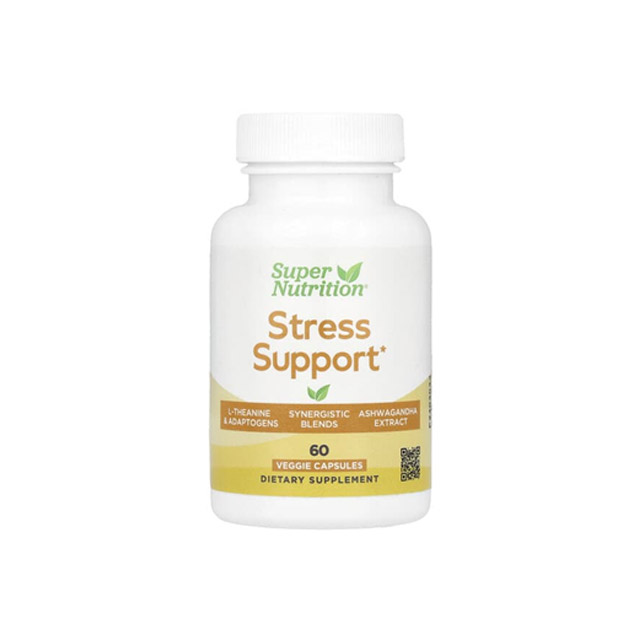 Super Nutrition – Stress Support with Ashwagandha, 60 Capsules