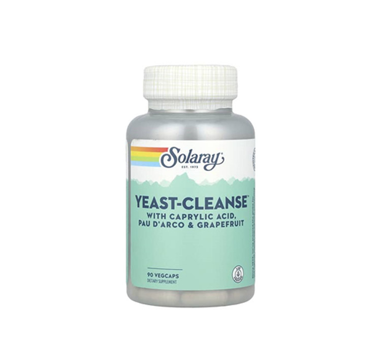 Solaray – Yeast-Cleanse™, 90 Vegan Capsules