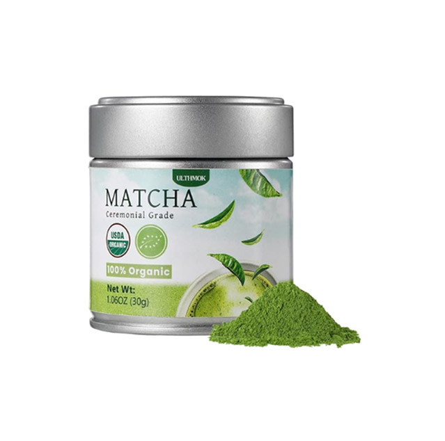 Ceremonial Grade Matcha Green Tea Powder, 1.06 oz/30g, 100% Organic