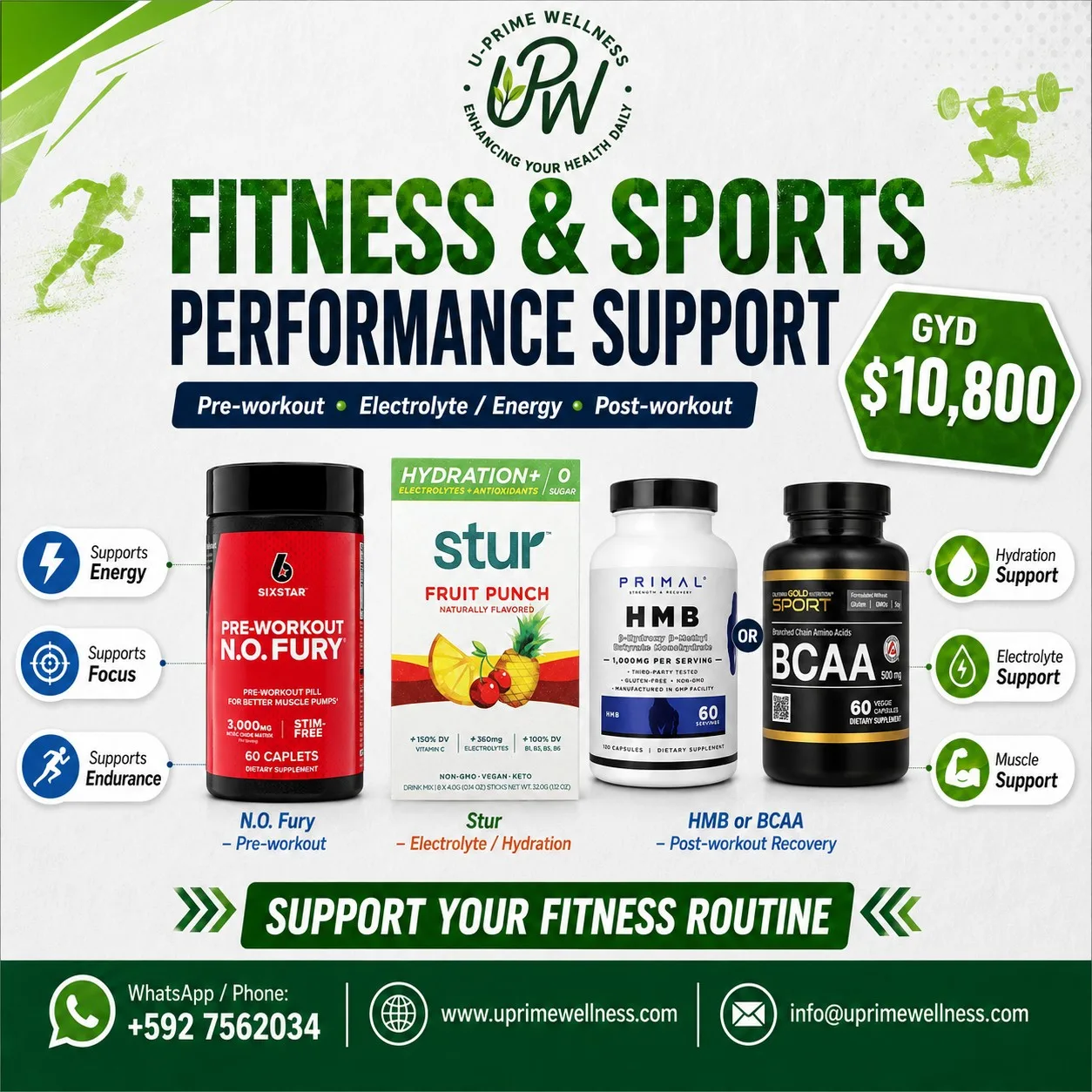 Sports & Fitness Performance Support