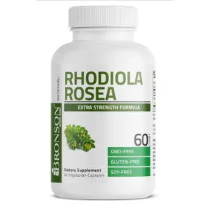 Rhodiola Rosea – Brain, Stress & Mood Support – 60 Vegetarian Capsules